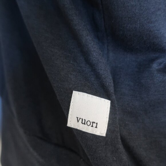 Womens Vuori Black Long Sleeve Daydream Crew Neck Activewear Top M - Picture 10 of 12